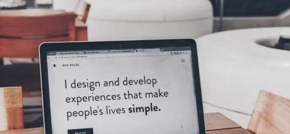 text written on laptop